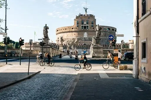 Sant'Angelo Castel & Museum in Rome region of Rome