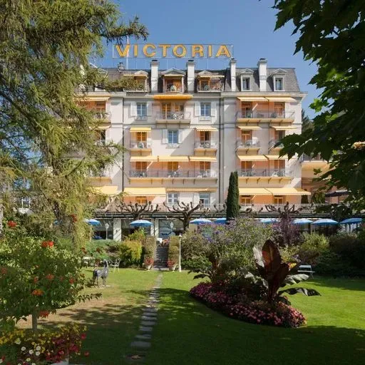 Hotel Victoria Glion in Lake Geneva region of Switzerland