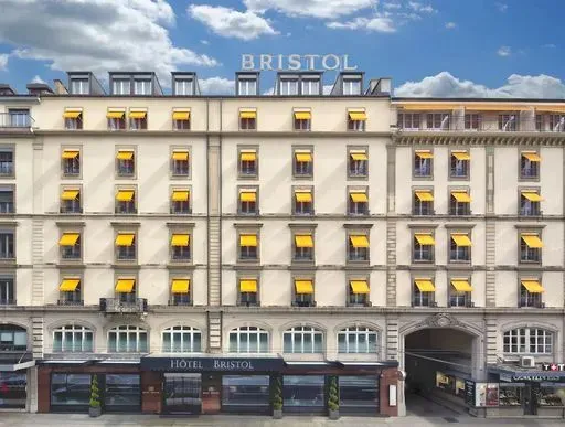 Hotel Bristol in Lake Geneva region of Switzerland
