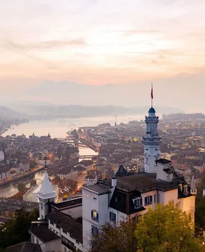 Château Gütsch in Lucerne region of Switzerland