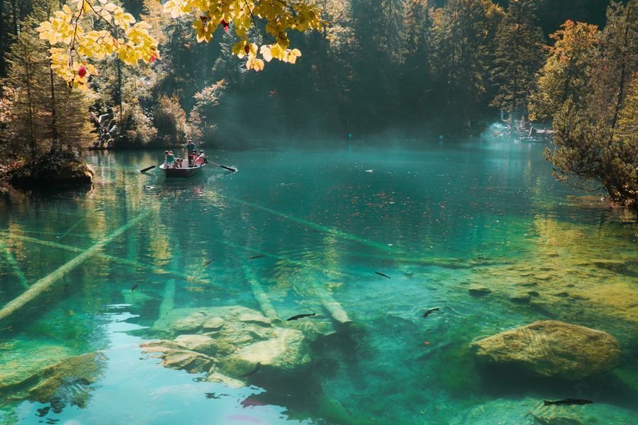 Blausee in undefined region of undefined