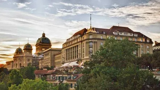 Hotel Bellevue Palace in Bern region of Switzerland