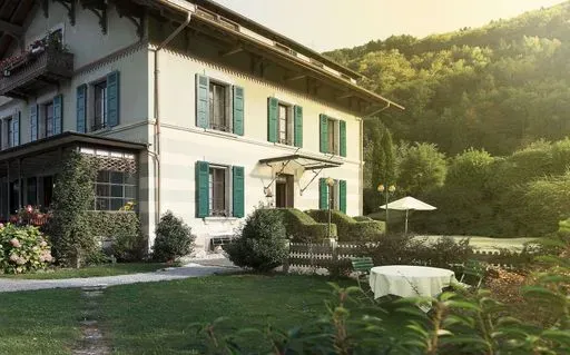 Au Vieux Manoir in Lake Geneva region of Switzerland