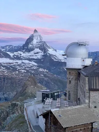 Train to Gornergrat in Zermatt region of Switzerland