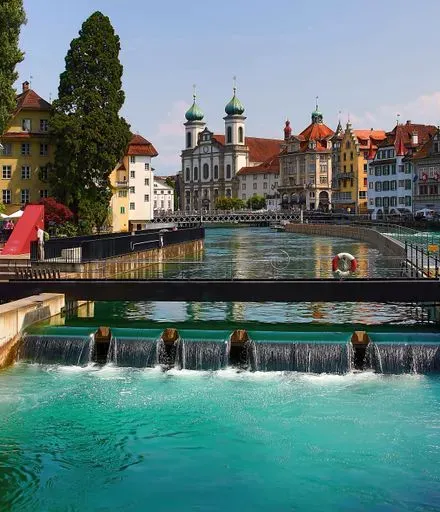 Lucerne in Lucerne region of Switzerland