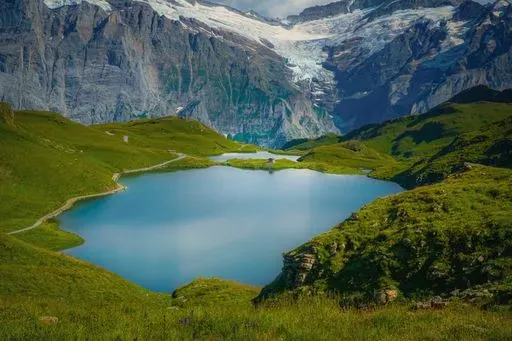 Faulhorn Trail in Grindelwald region of Switzerland