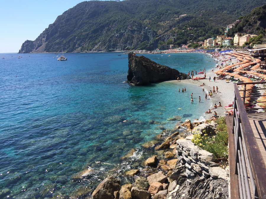 Monterosso Beach (Fegina) in undefined region of undefined