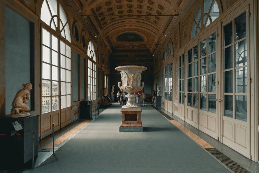 Uffizi Gallery in undefined region of undefined