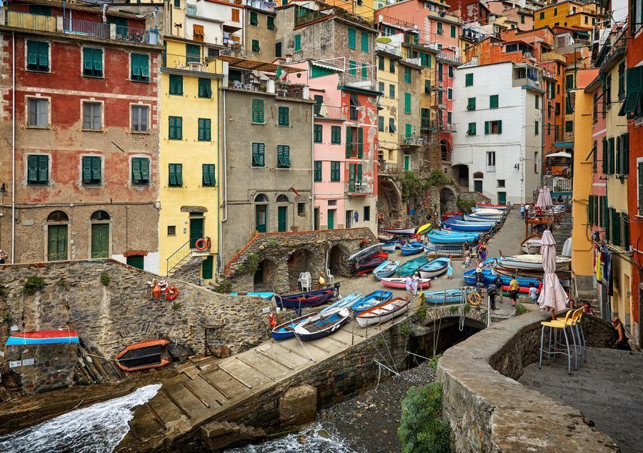 Riomaggiore in undefined region of undefined