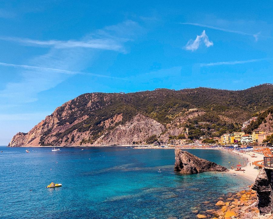 Monterosso Beach (Fegina) in undefined region of undefined