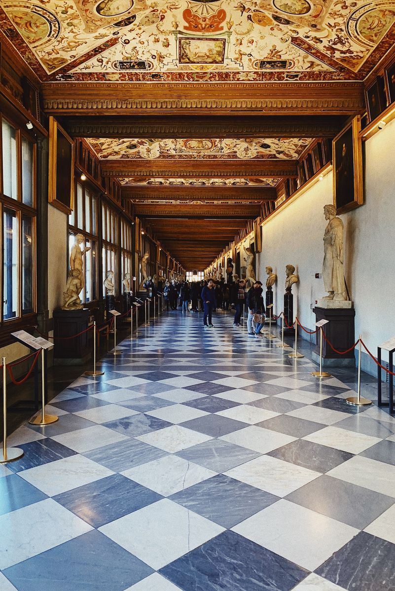 Uffizi Gallery in undefined region of undefined