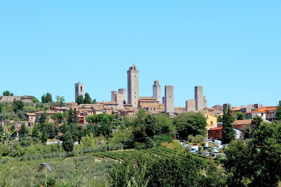 San Gimignano in undefined region of undefined