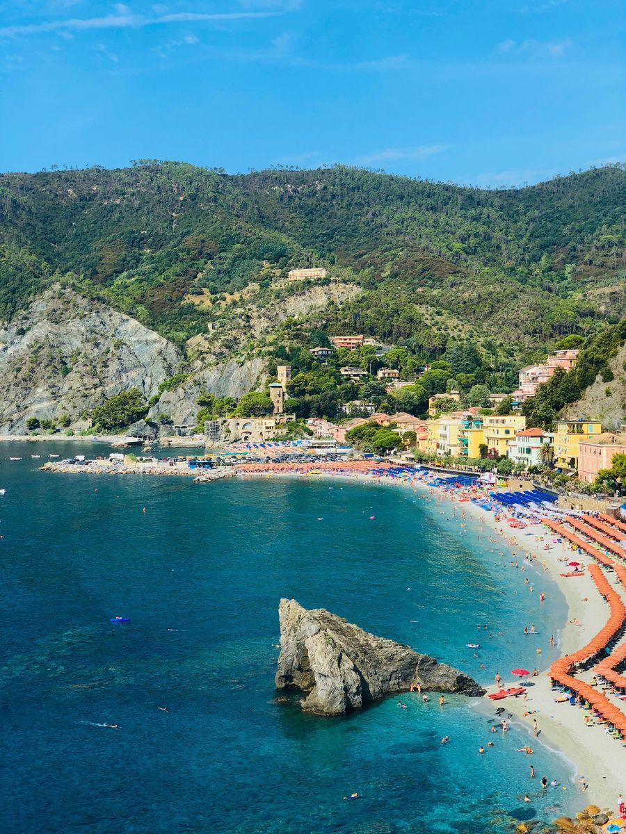 Monterosso Beach (Fegina) in undefined region of undefined