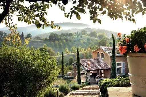 Castello di Reschio in Montepulciano region of Tuscany