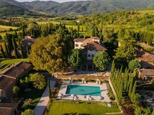 Villa di Piazzano in Montepulciano region of Tuscany