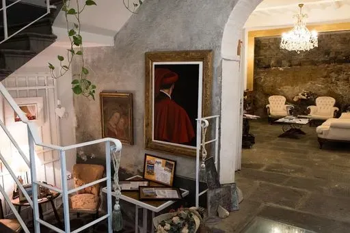 Antiche Mura in Arezzo region of Tuscany