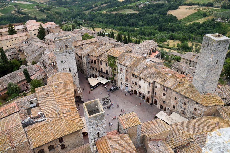 San Gimignano in undefined region of undefined