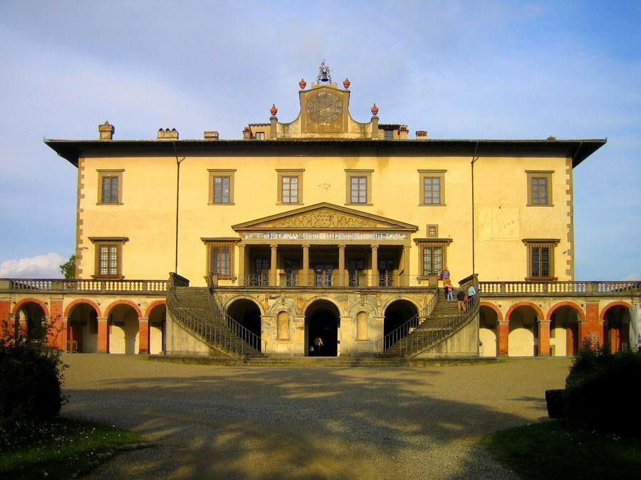 Villa di Poggio a Caiano in undefined region of undefined