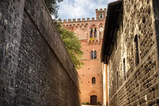Castle of Brolio in Siena region of Tuscany