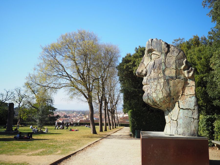 The Boboli Gardens in undefined region of undefined