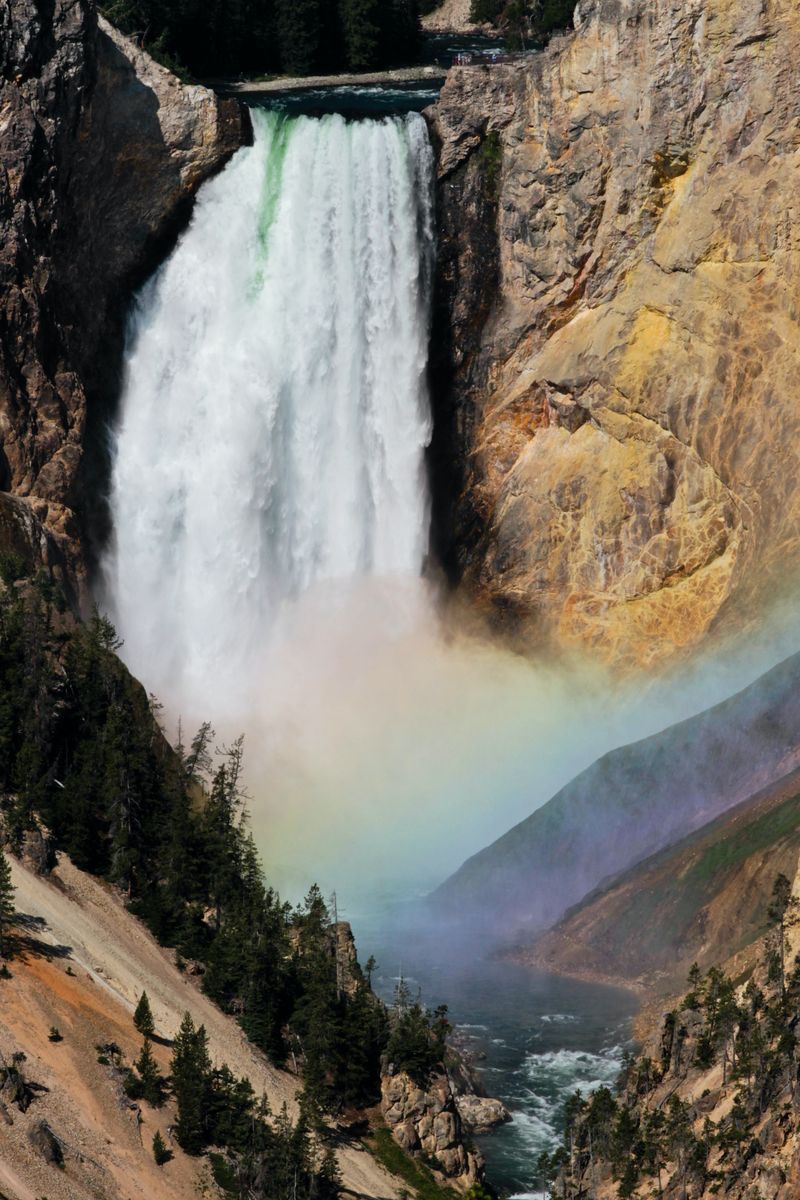 Grand Canyon Of The Yellowstone in undefined region of undefined