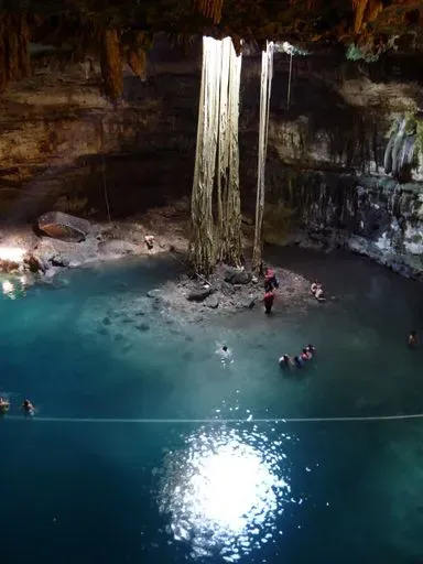 Cenote Samula & Xkeken in Valladolid region of Yucatan