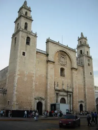 Merida Cathedral in Mérida region of Yucatan