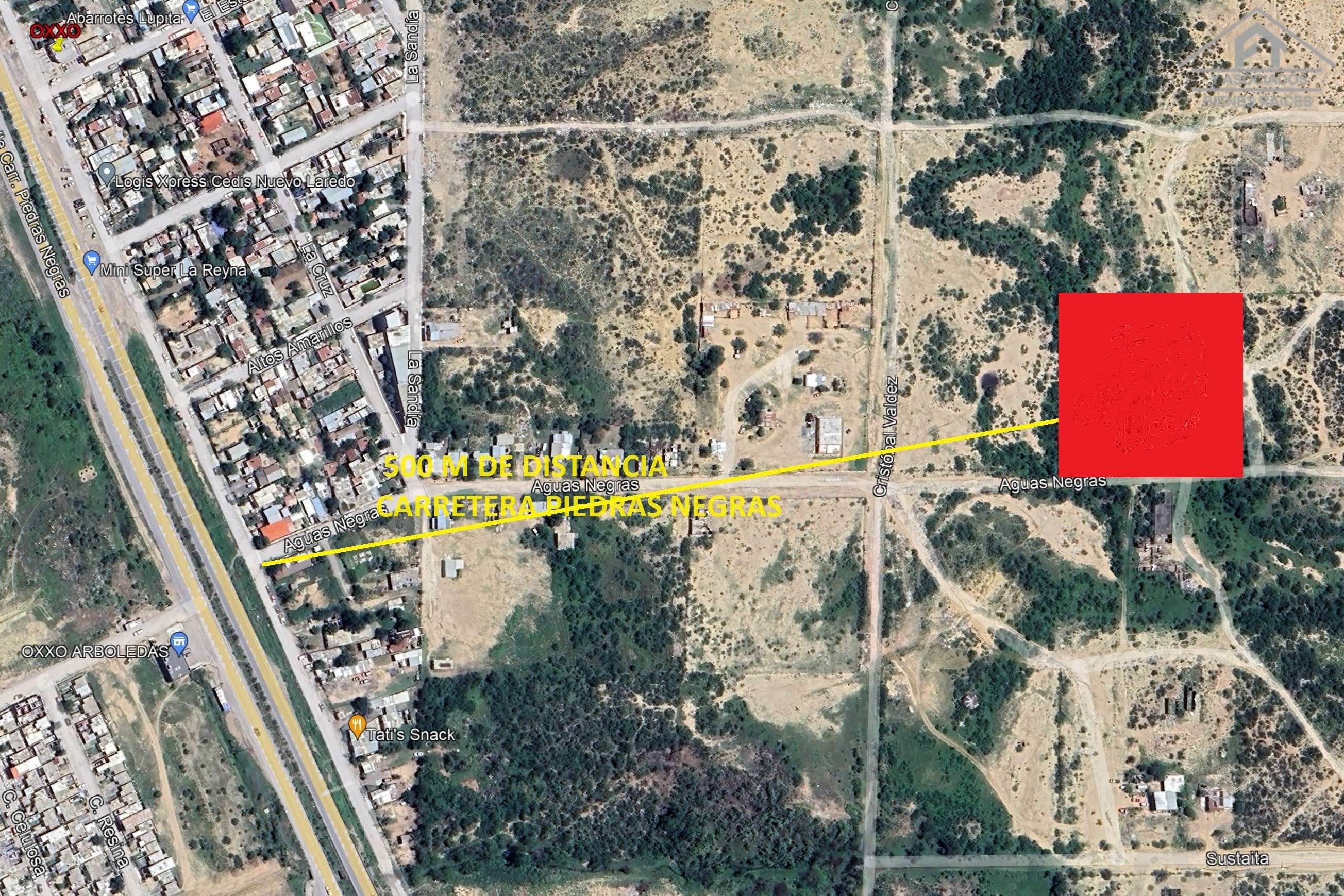 CALLE AGUAS NEGRAS LT 34