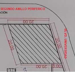 TERRENO SEGUNDO ANILLO PERIFERICO, BLVD UNIVERSIDAD CON EJIDO LA UNION