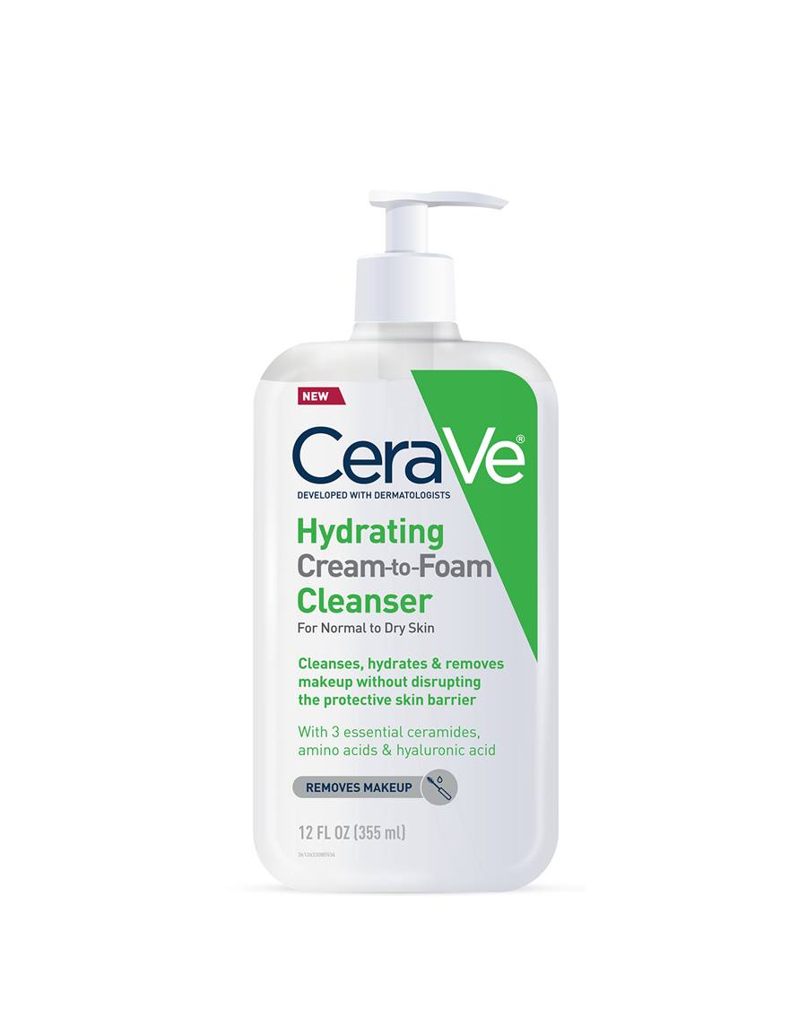 Nettoyant hydratant crème-mousse CeraVe
