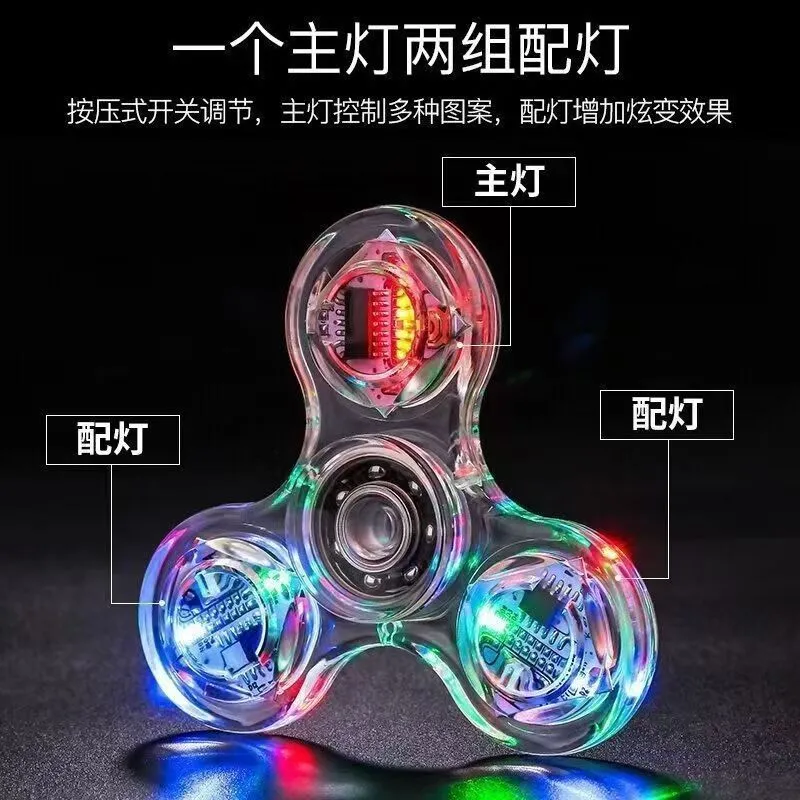 Fidget spinne lumineux miniature 5