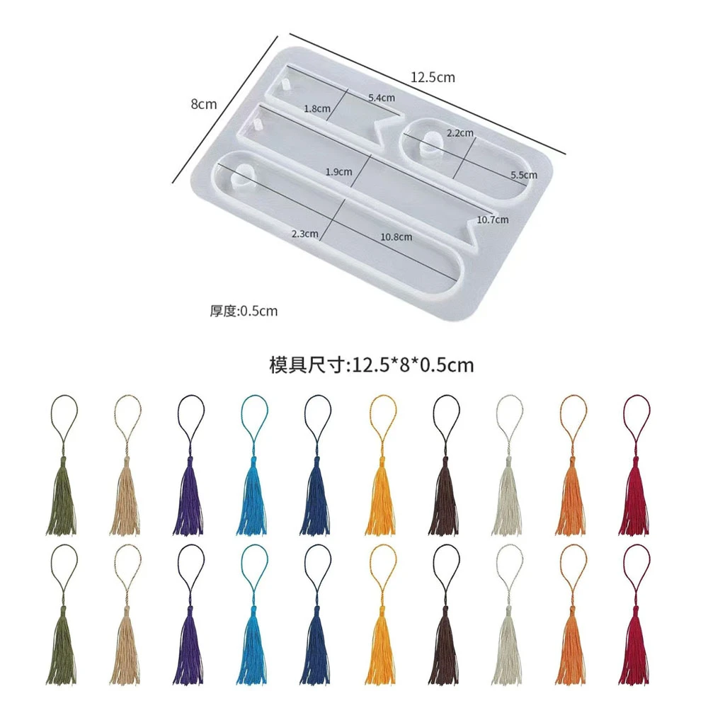 moule en silicone pour marque-pages miniature 3