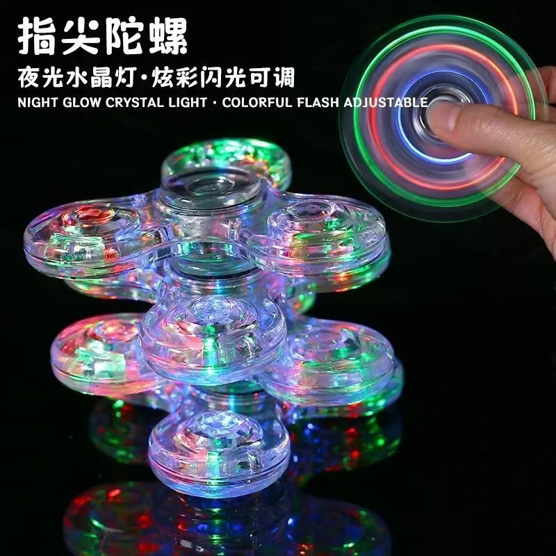 Fidget spinne lumineux miniature 4