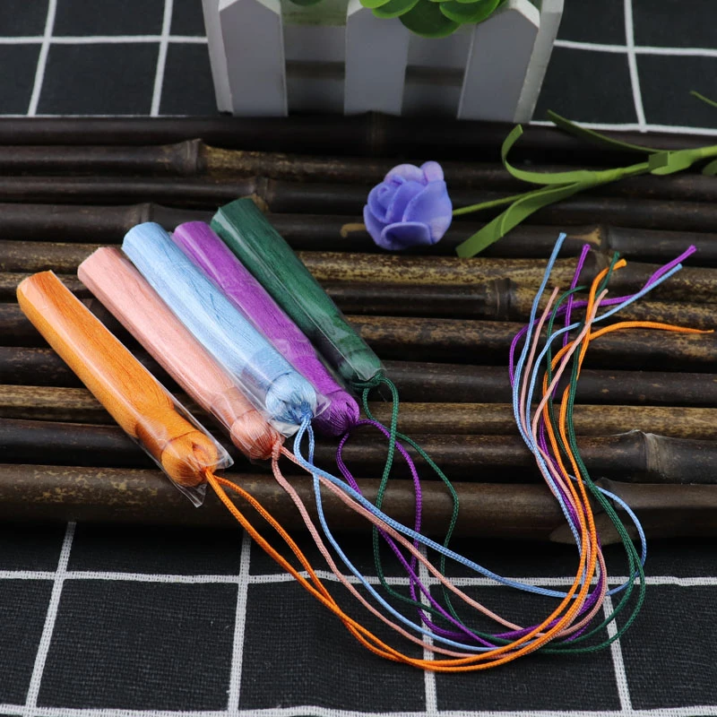 10pcs Pendentif tissé à la main miniature 4