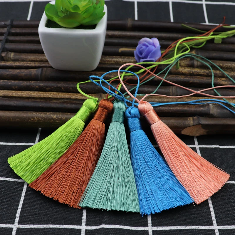 10pcs Pendentif tissé à la main miniature 2