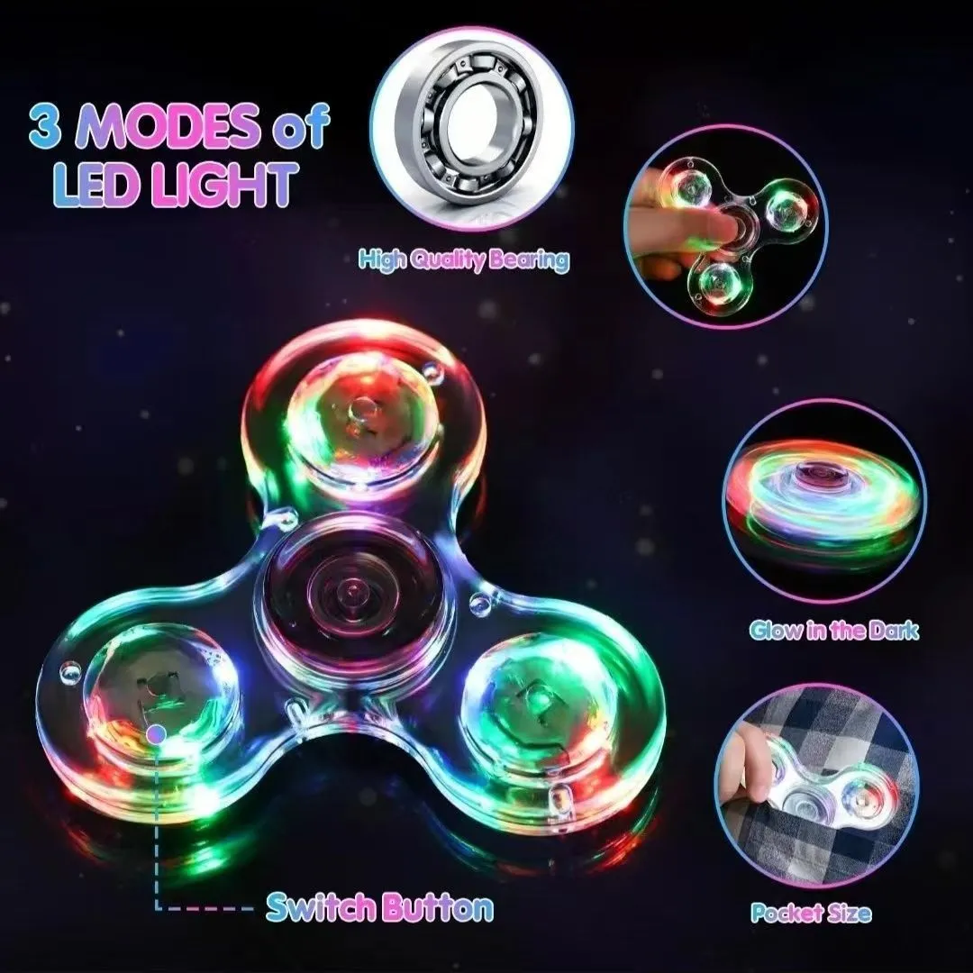 Fidget spinne lumineux miniature 6