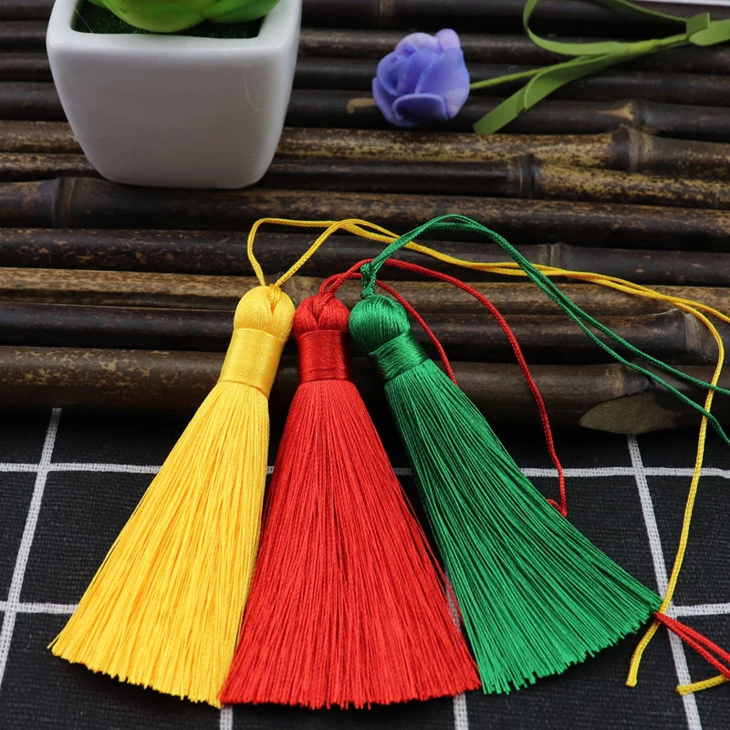 10pcs Pendentif tissé à la main miniature 3