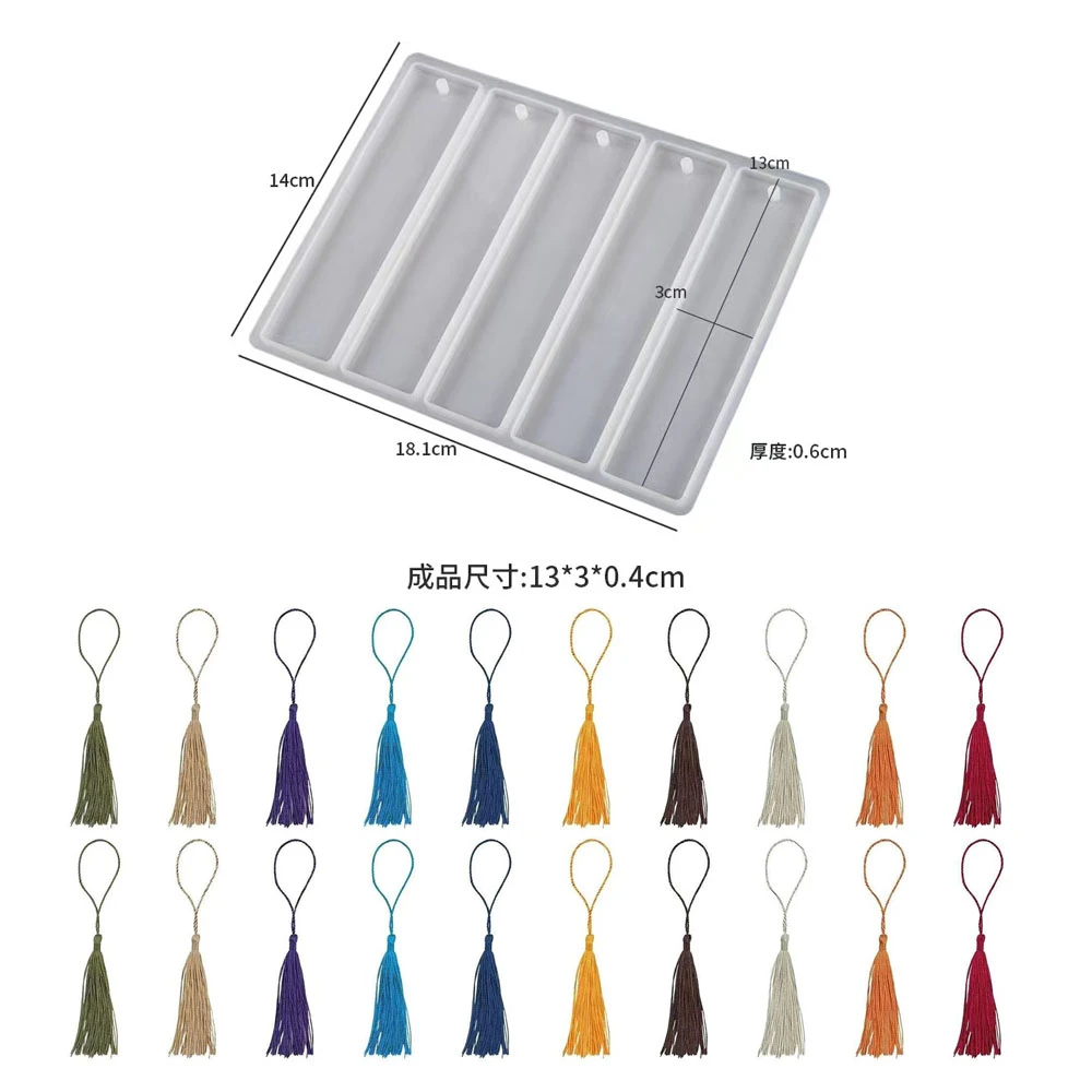 moule en silicone pour marque-pages miniature 4