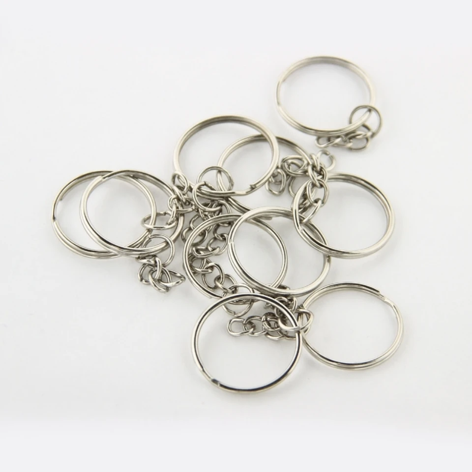 20pcs porte-clés en métal miniature 2