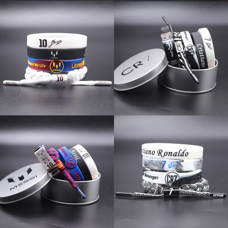 Lot de 5 Bracelets Football - image 1