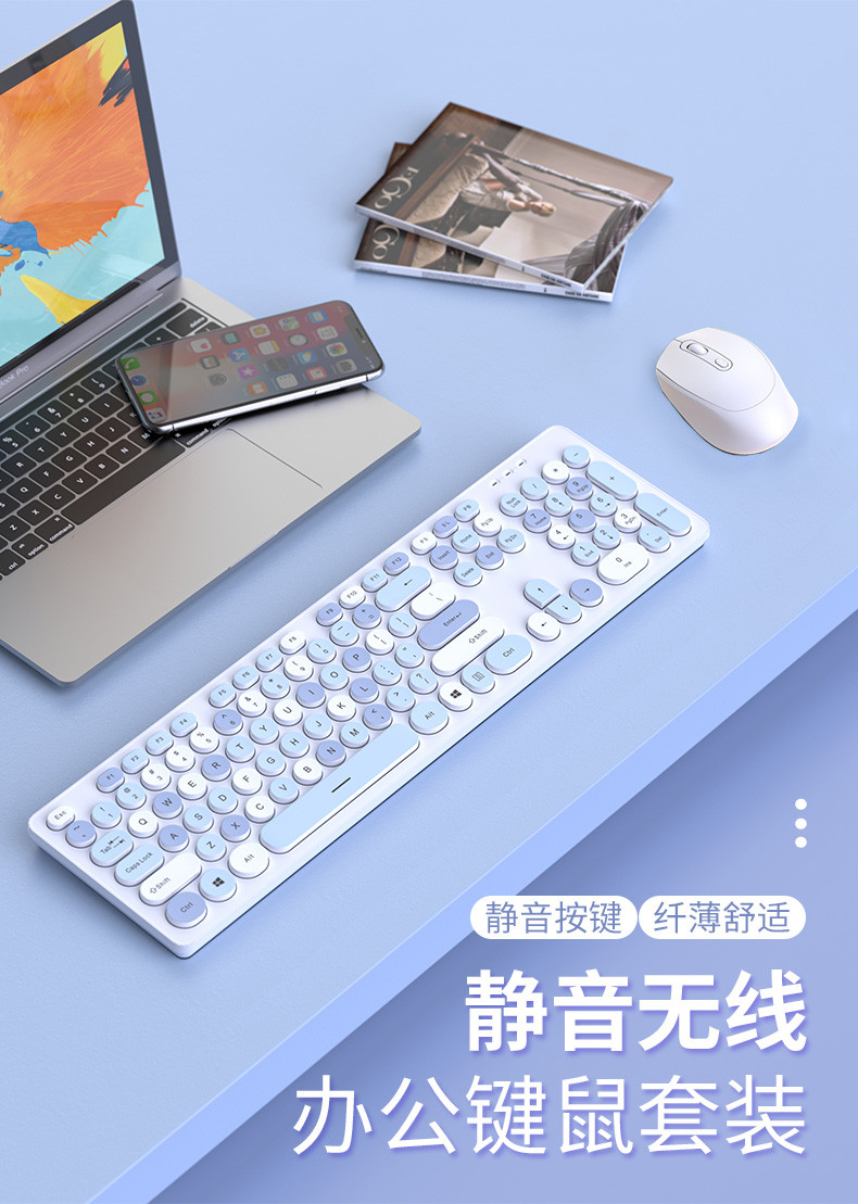 Ensemble clavier et souris sans fil, miniature 10