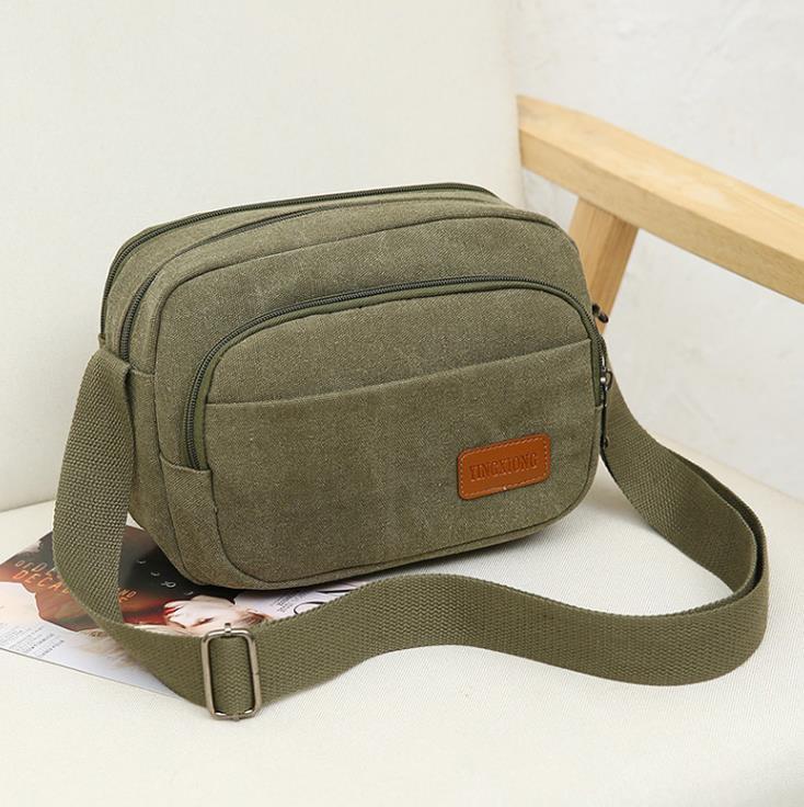 Sac bandoulière en toile miniature 3