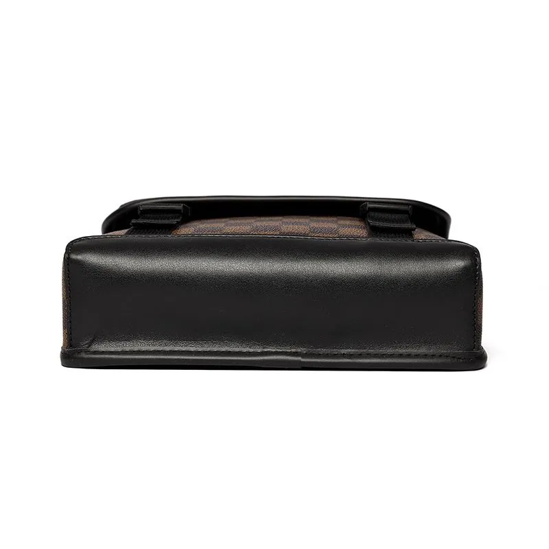 Sac bandoulière à carreaux miniature 9