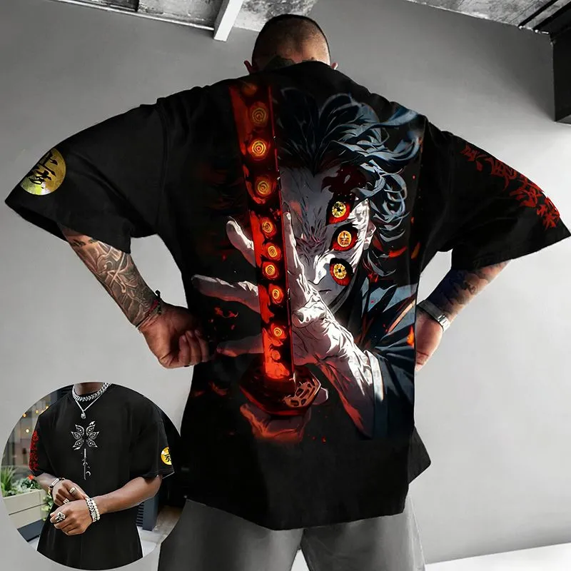 T-shirt de l'anime Demon Slayer miniature 3