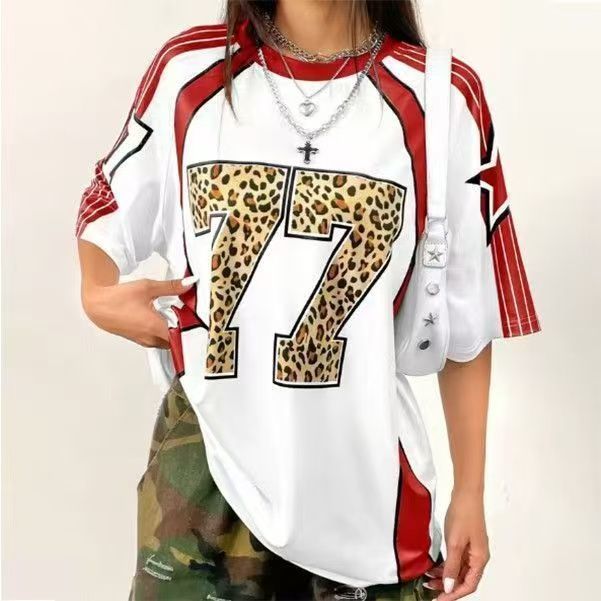 t-shirt américain Jersey miniature 4