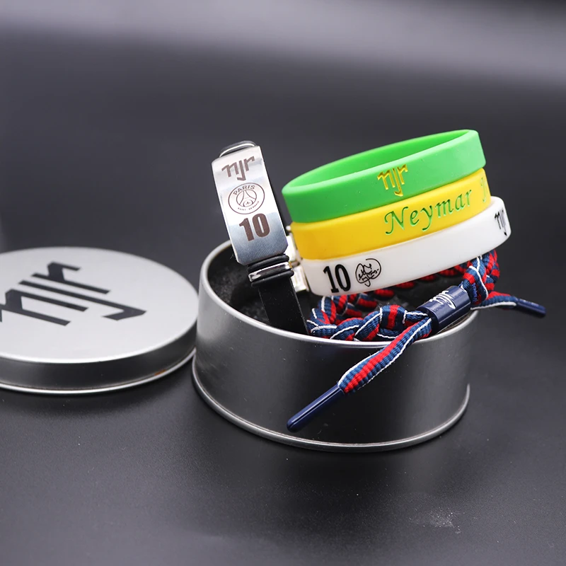 Lot de 5 Bracelets Football miniature 3