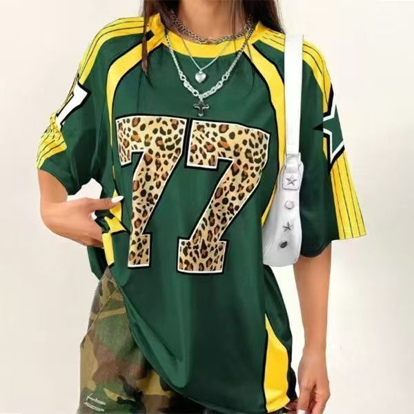 t-shirt américain Jersey miniature 5