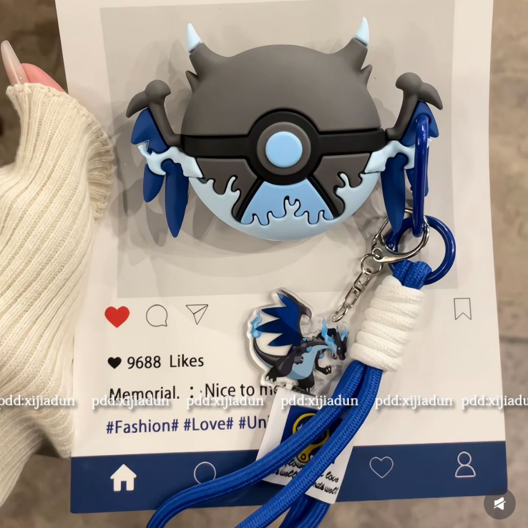 coque d’écouteurs Charizard X-Ball - image 1