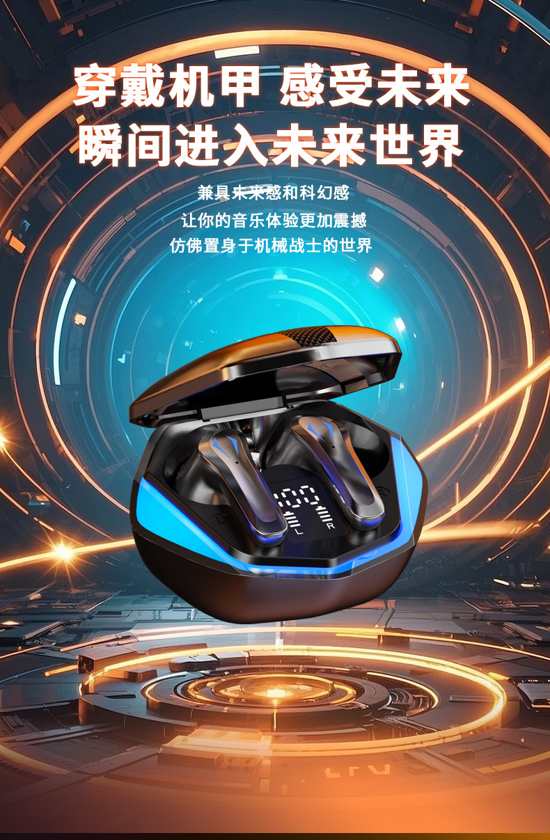 Écouteurs Bluetooth  Honor of Kings GM566 miniature 8