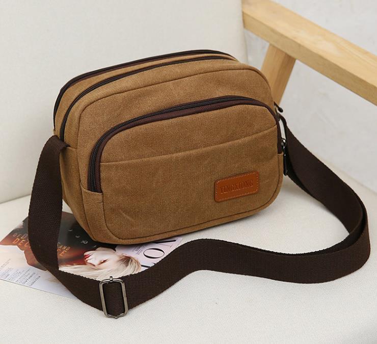 Sac bandoulière en toile miniature 4